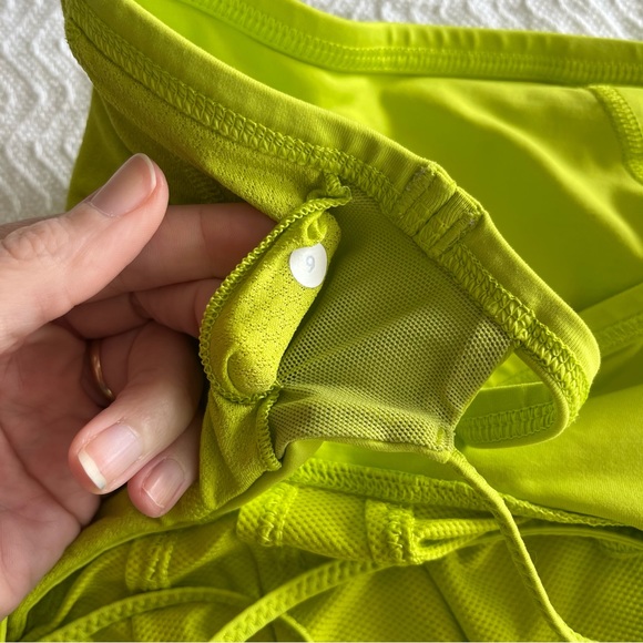Lululemon workout neon strappy open back tank top tube top - Picture 5 of 13